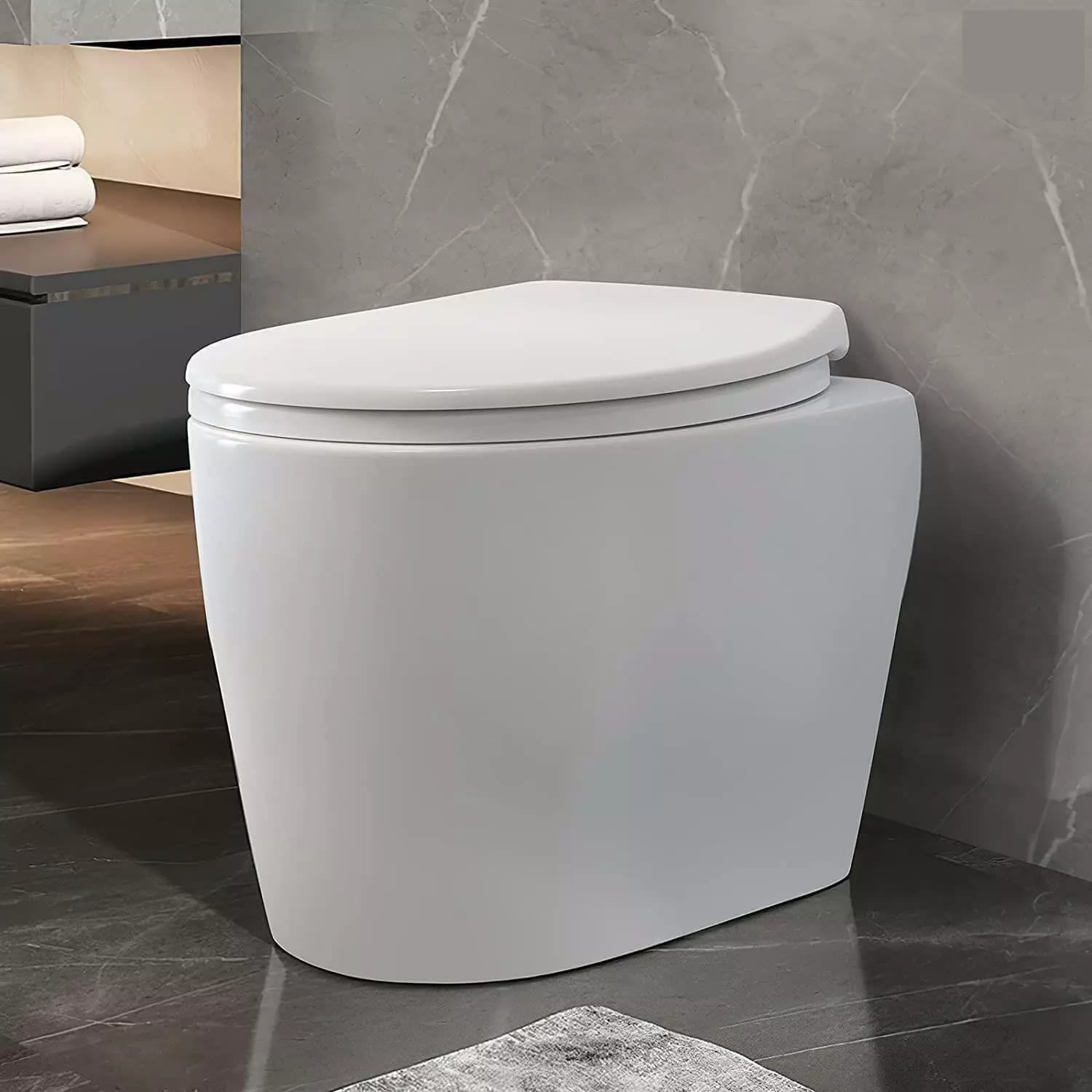 Universal Soft Close Toilet Seat for Effortless Cleaning - image 2