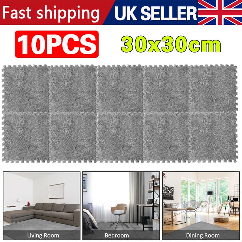 Transform Your Space with Soft Interlocking Plush Carpet Tiles - image 5