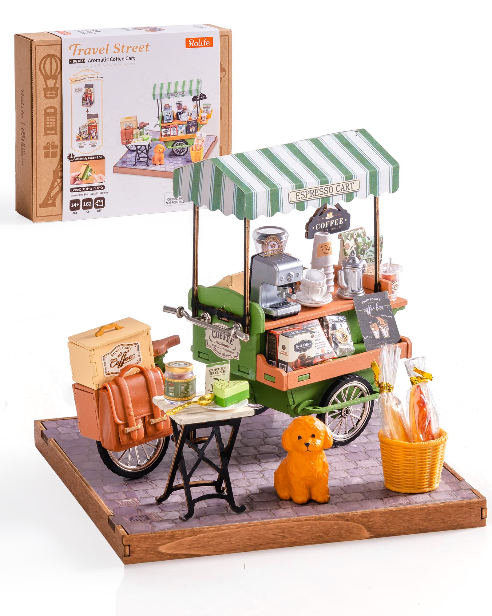 Build Your Own Vintage European Wooden Coffee Cart - image 1