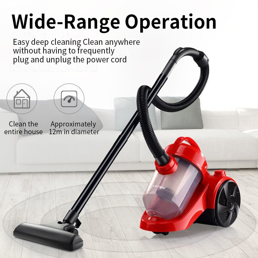 Transform Your Floors with this 1000W Multi-Function Vacuum