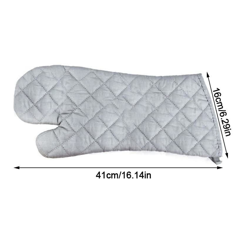 Extra Long Thickened Cotton Oven Glove for Ultimate Protection - image 6