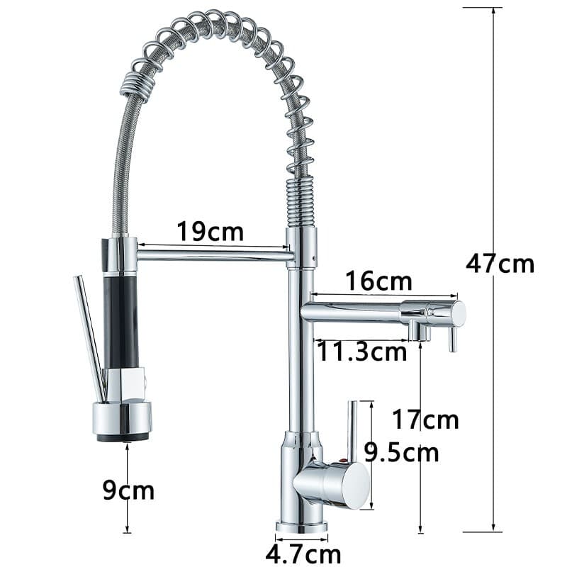 Transform Your Kitchen With This Chrome Pull-Out Mixer Tap - image 8