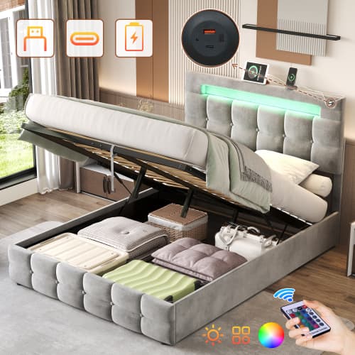 Transform Your Bedroom with Smart Storage & Ambient Lighting - image 46