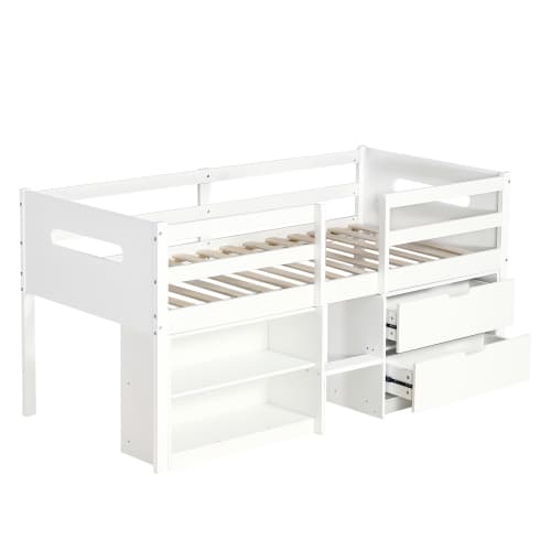 Transform Their Room with the Villalta Home White Single Storage Bed - image 16