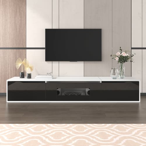 High Gloss TV Unit with Colour-Changing LED Lighting - image 26
