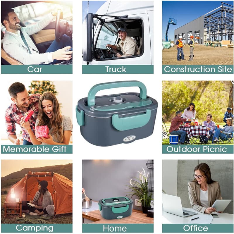 Effortless 60W Heated Lunch Box for Hot Meals Anywhere - image 8