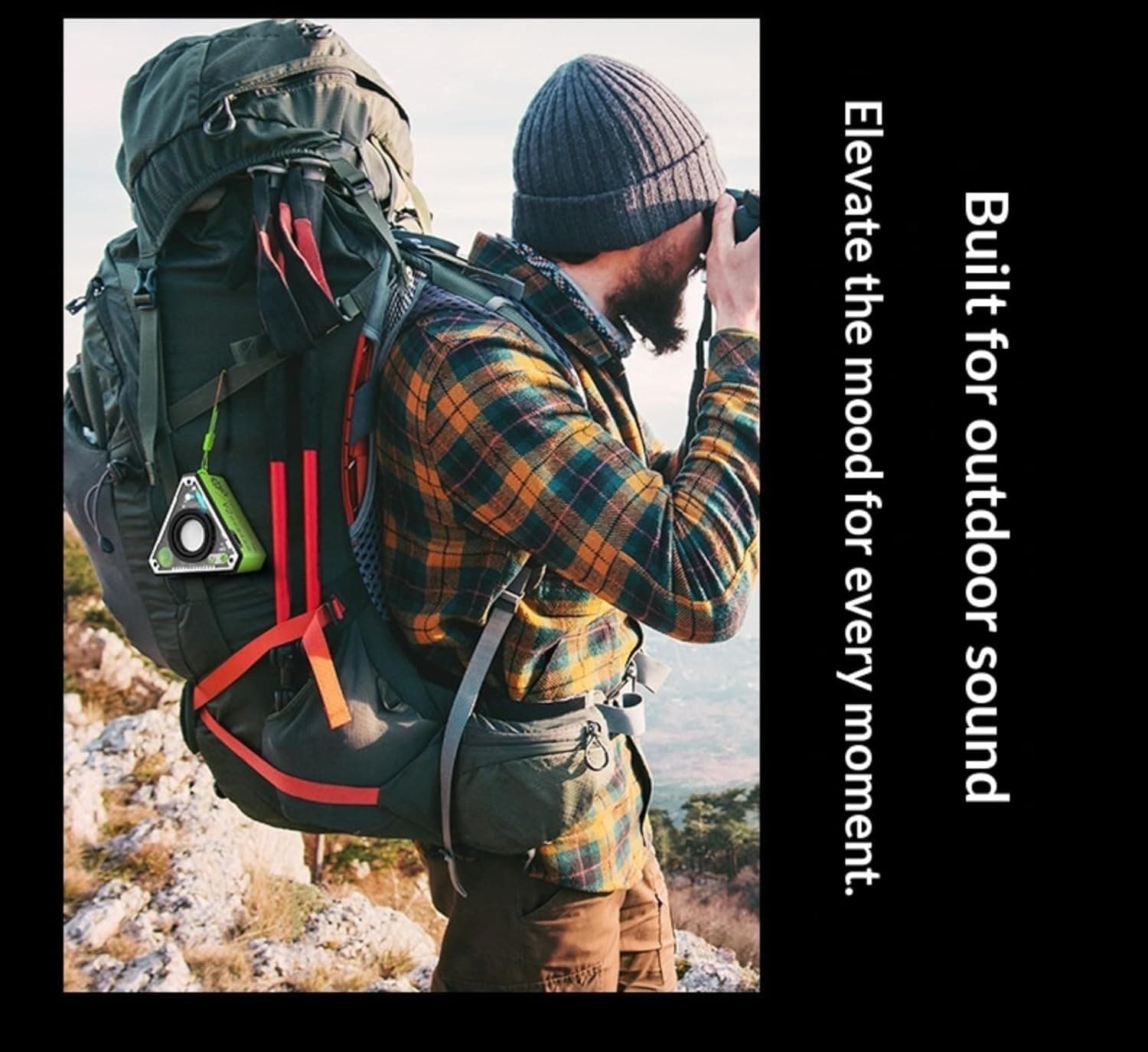Compact Triangle Bluetooth Speaker with Built-In LED Glow - image 9