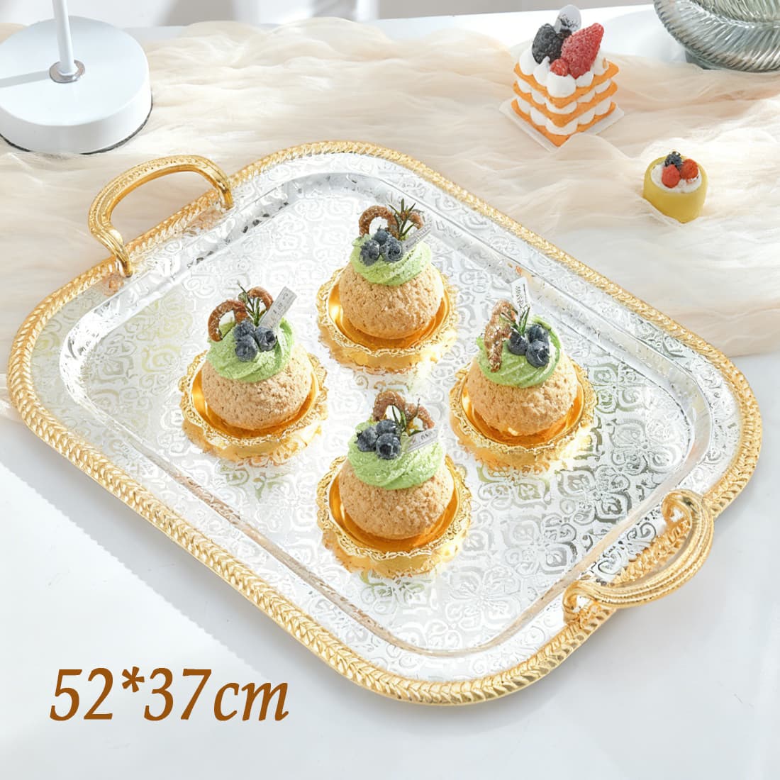 Transform Your Hosting with This Elegant Gold Tray Set - image 10