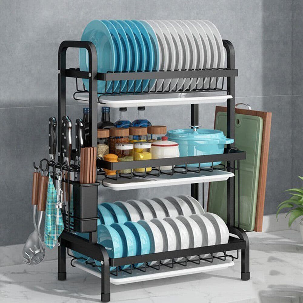 Transform Your Kitchen With This 3-Tier Dish Drainer - image 15