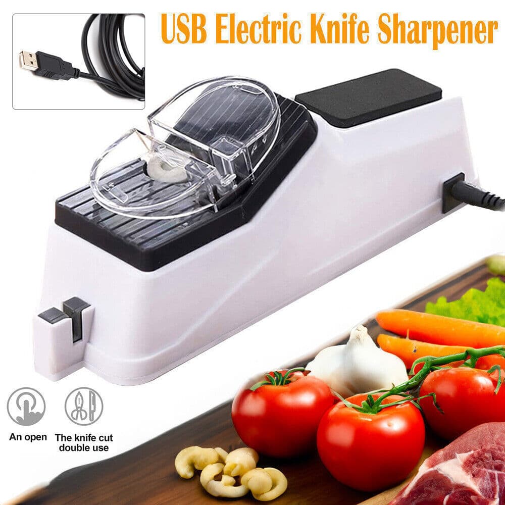 USB Electric Knife Sharpener: Perfect Knives & Scissors in Seconds - image 6