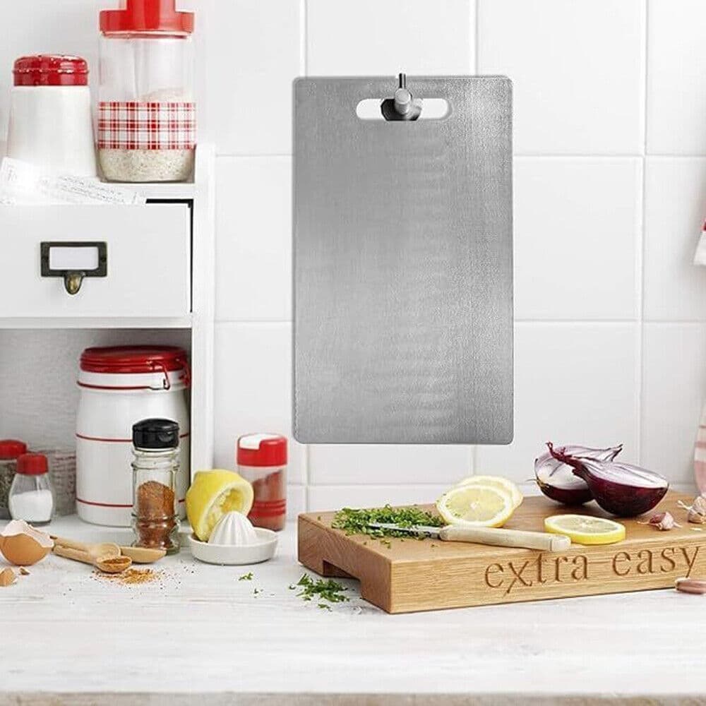 Transform Your Prep With This Double-Sided Steel Chopping Board - image 1