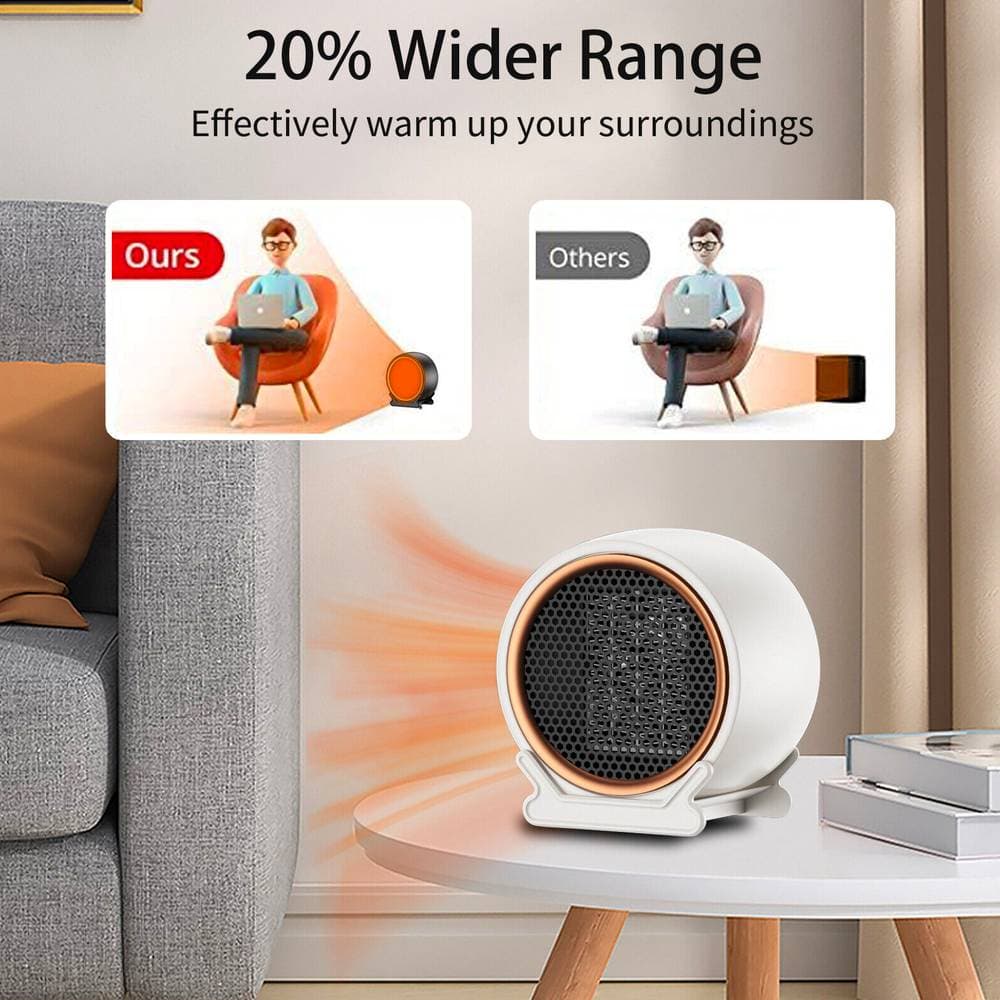Transform Your Space with Fast 1200W Ceramic Heating - image 10