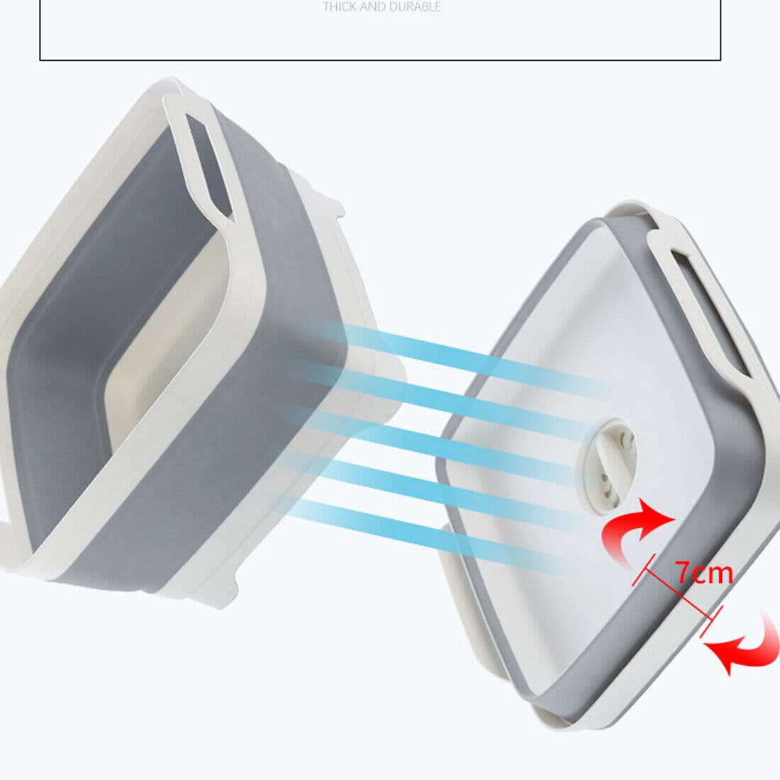 Foldable Washing Up Bowl — Collapses Flat for Easy Storage - image 14