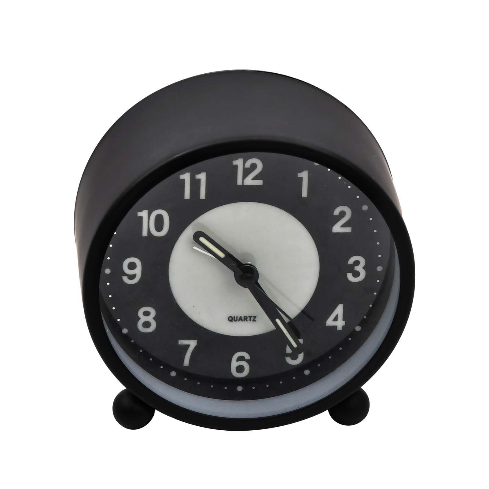 Non-Ticking Bedside Alarm Clock with Glow-in-the-Dark Dial - image 15