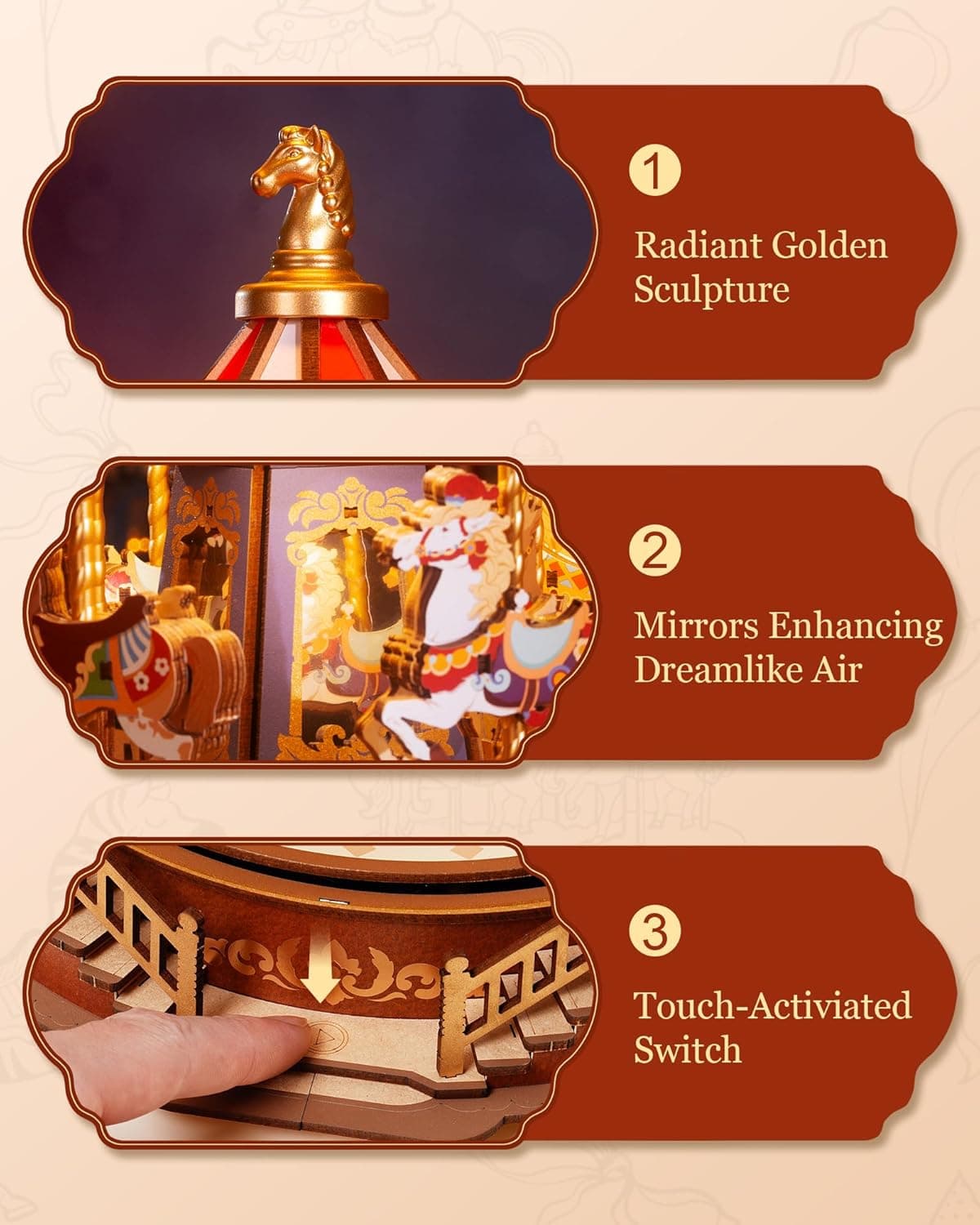 3D Wooden Puzzle Construction Kit - image 4