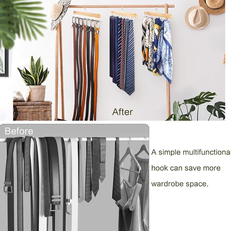 End Wardrobe Clutter with a Hanger That Does Both - image 11