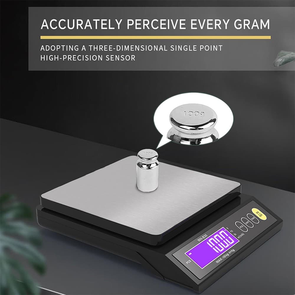 Effortless Baking with Waterproof 10kg Digital Kitchen Scales - image 5