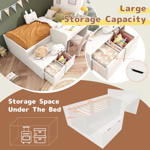 The Smart All-in-One Bed, Desk, and Storage for Kids' Rooms - image 17