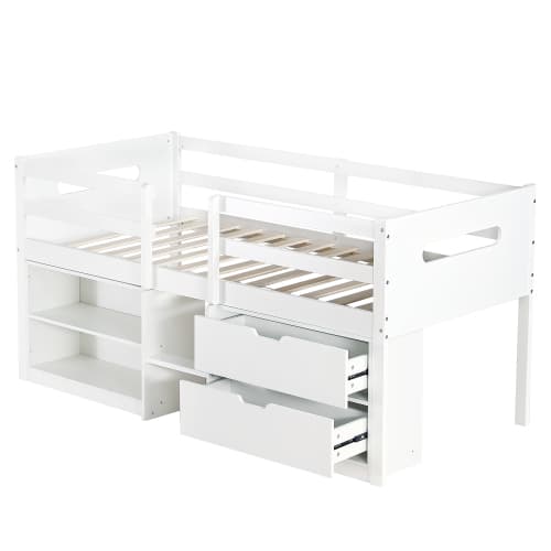 Transform Their Room with the Villalta Home White Single Storage Bed - image 17