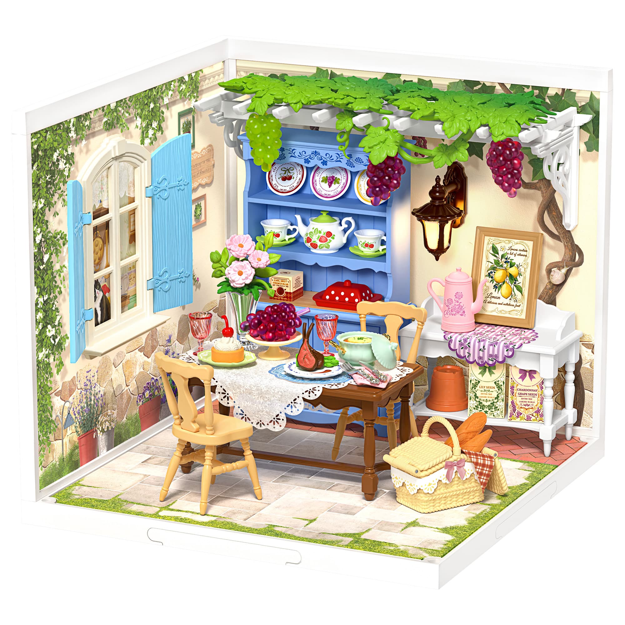 Transform Your Space with the Rolife Miniature Tea Room - image 7