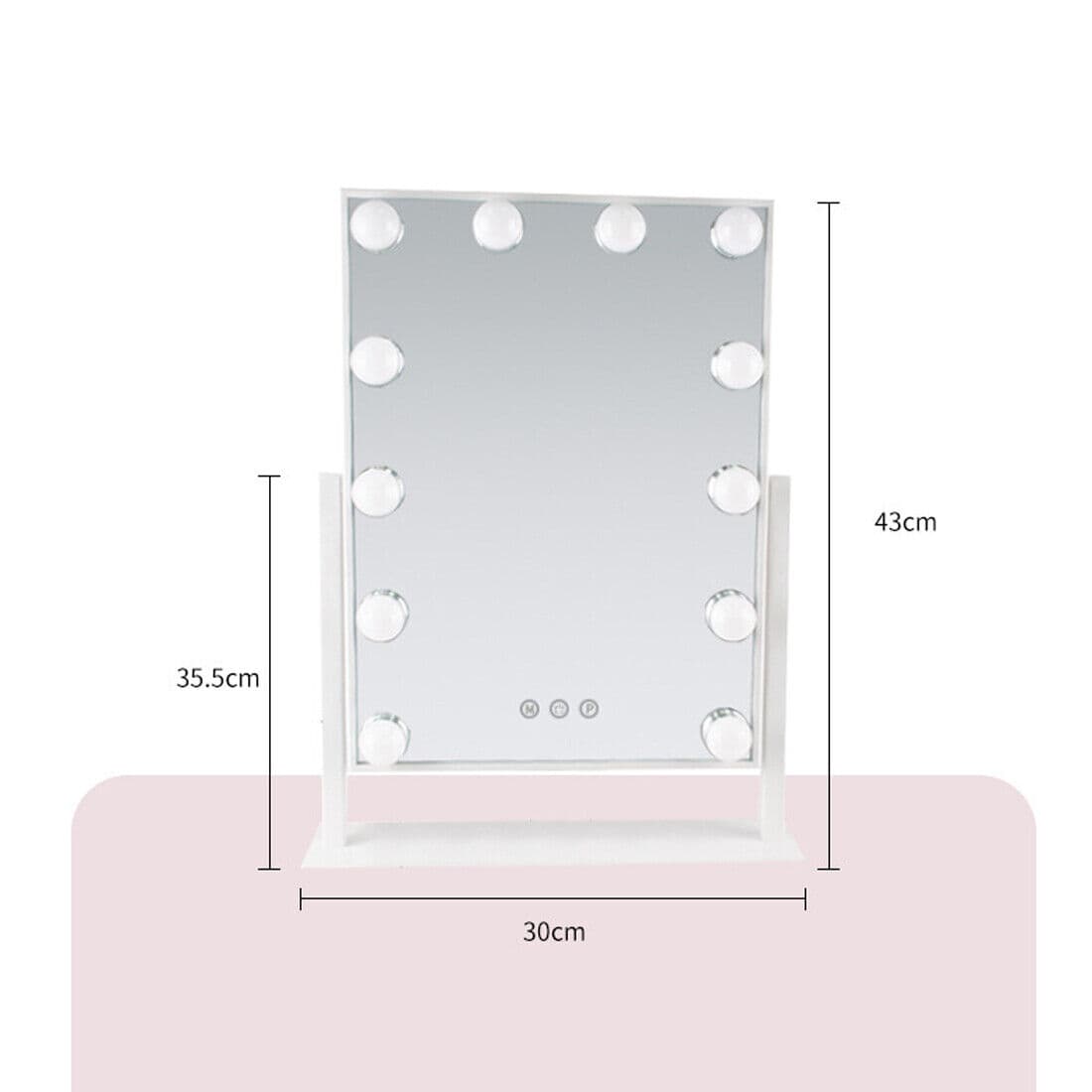 Transform Your Routine with this Hollywood LED Vanity Mirror - image 7
