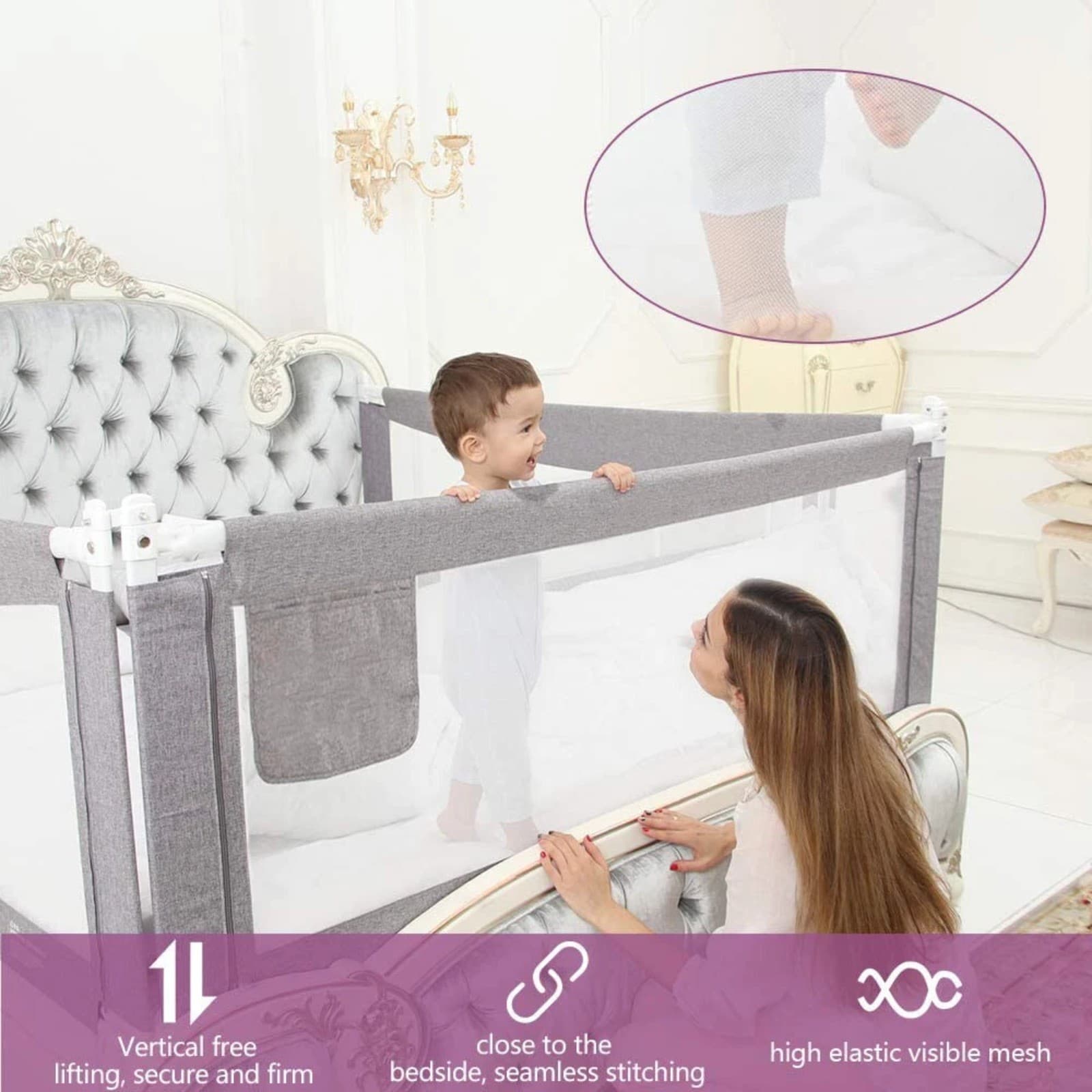 Transform Bedtime with the 1.5m Folding Toddler Bed Guard - image 6