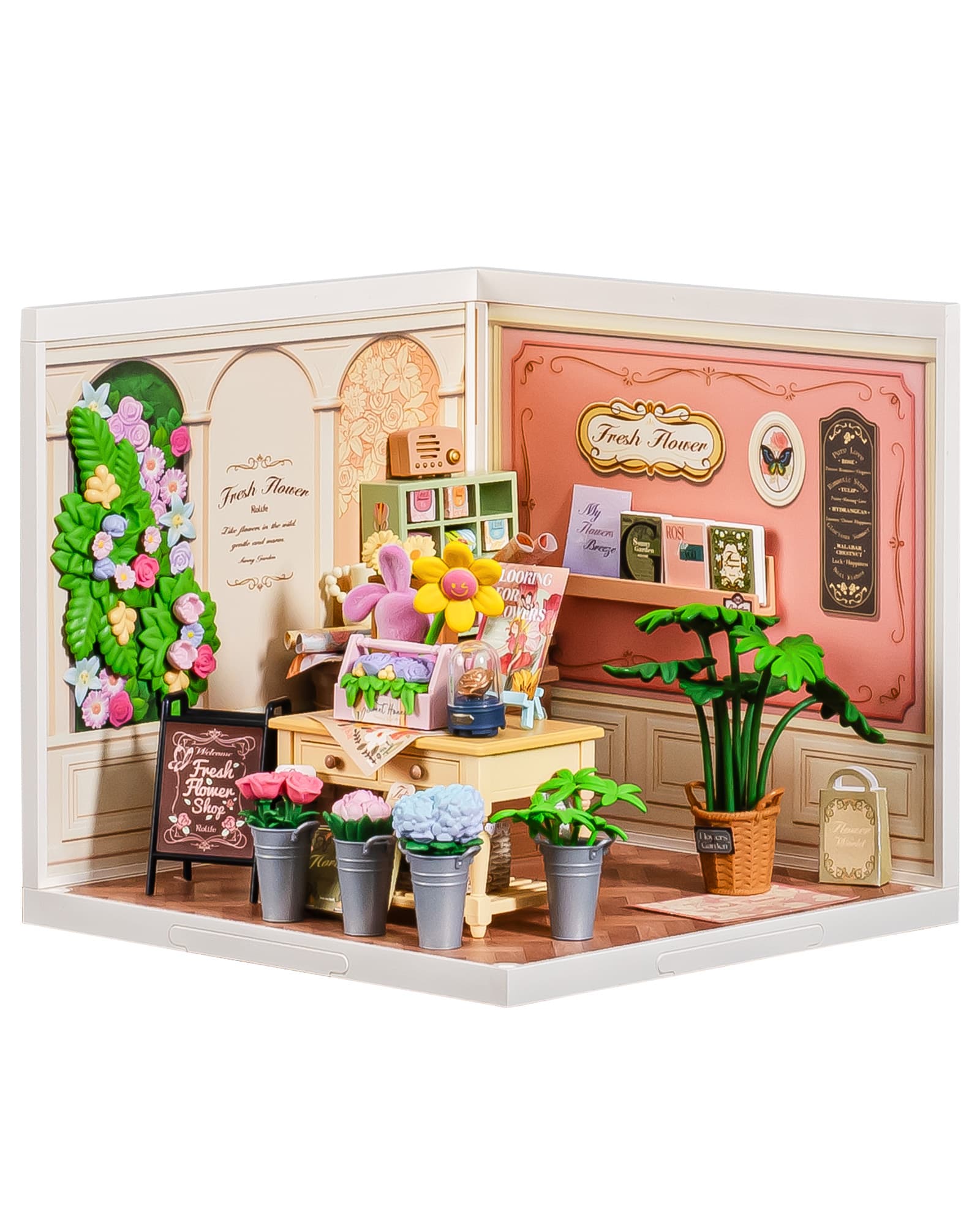 Build Your Own Radiant Fresh Flower Shop Miniature - image 1