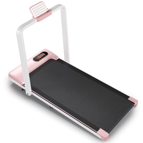 Compact Folding Treadmill with Adjustable Incline & Handrail - image 42