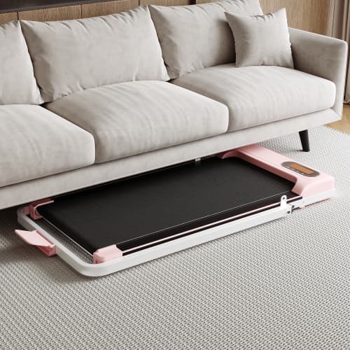 Compact Folding Treadmill with Adjustable Incline & Handrail - image 33