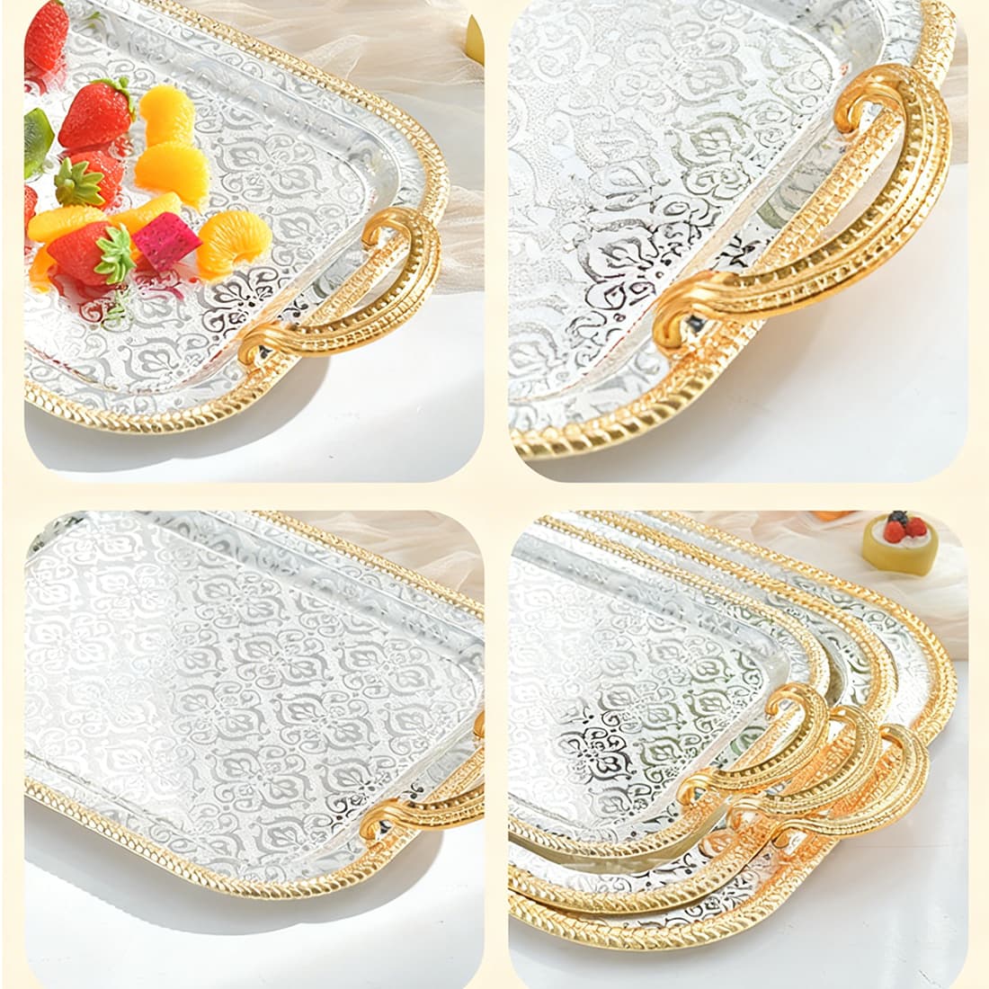 Transform Your Hosting with This Elegant Gold Tray Set - image 8