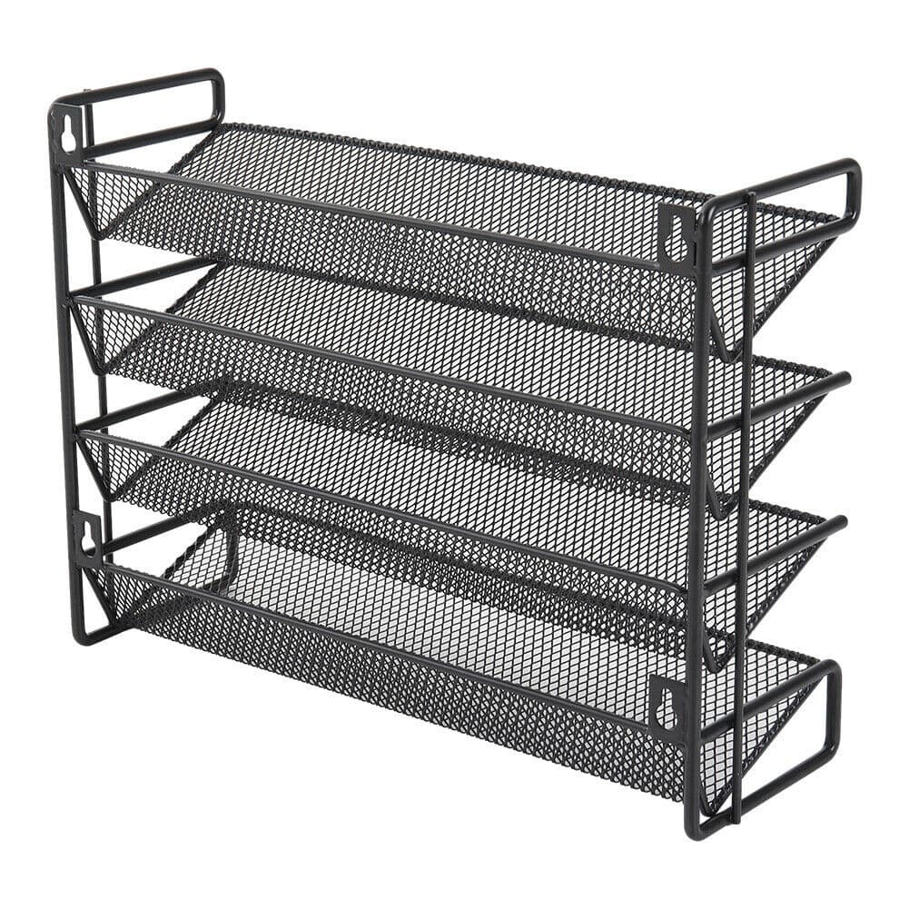 Transform Your Kitchen with this 4-Tier Metal Spice Rack