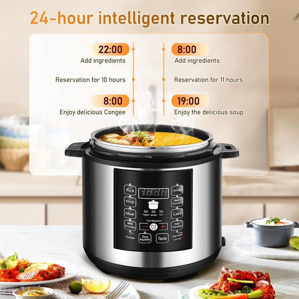 Transform Mealtime with the 6L 10-in-1 Electric Pressure Cooker - image 11