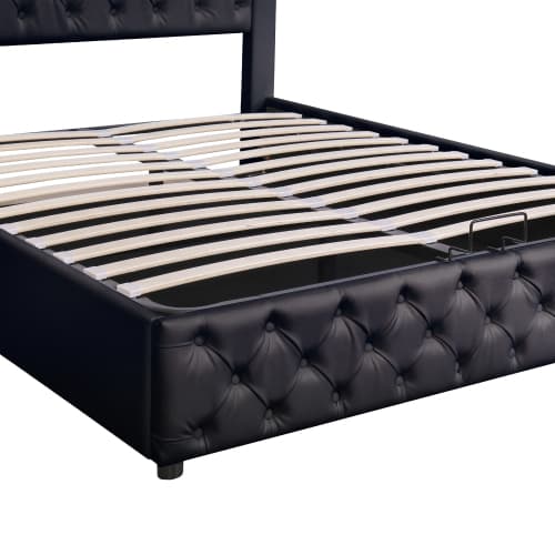 Transform Your Bedroom With This White LED Storage Bed - image 26