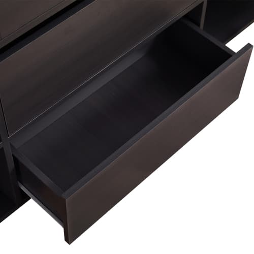 Children's White Mid Sleeper Bed with Drawers & Shelves - image 50