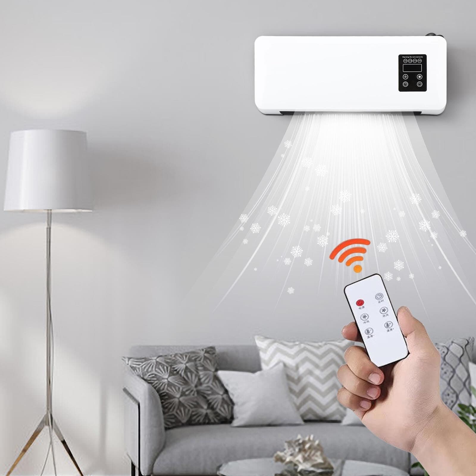 Elevate Your Space with this Wall Mounted Heater & Fan - image 8
