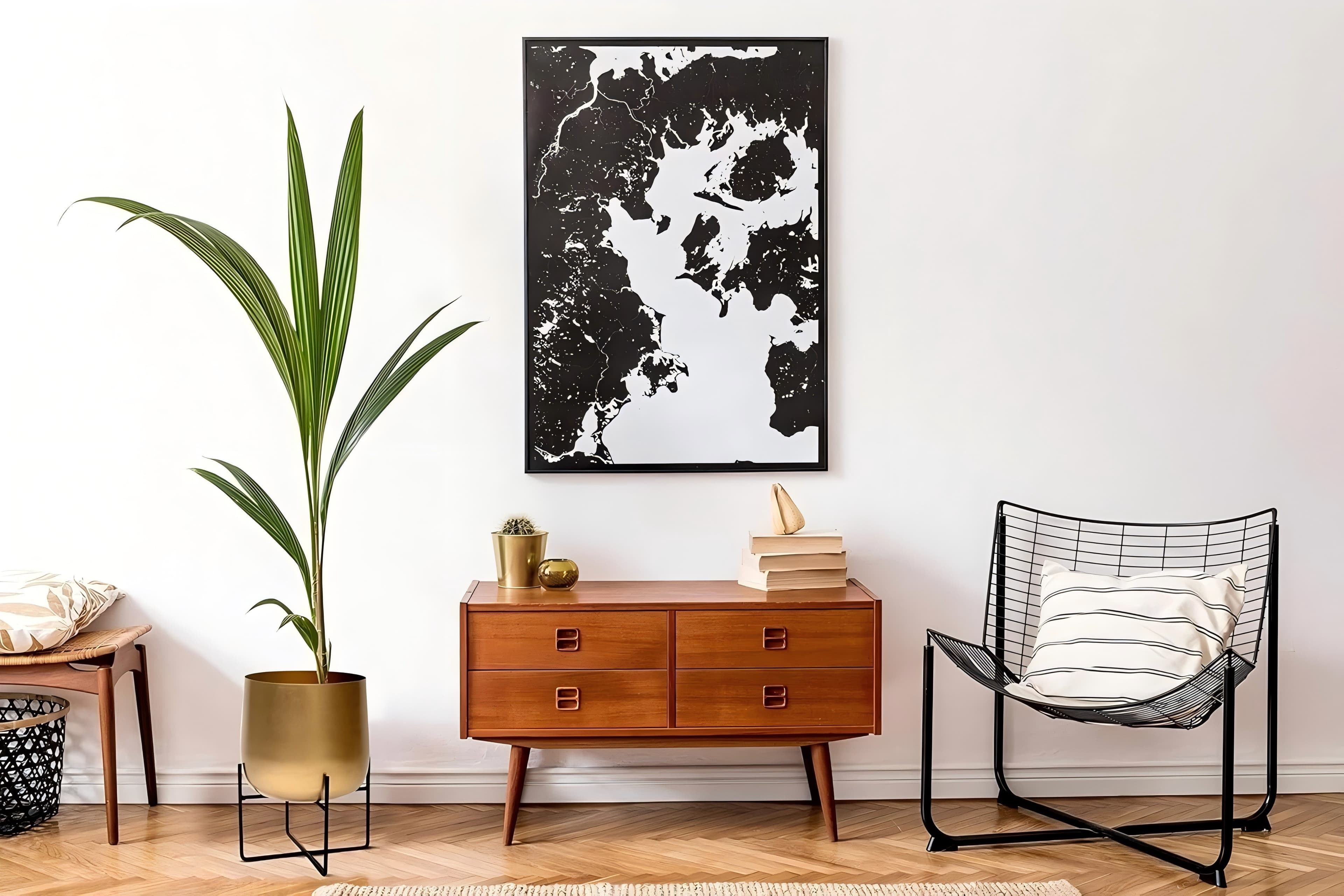 Transform Your Space with this Gold Planter & Stand - image 4