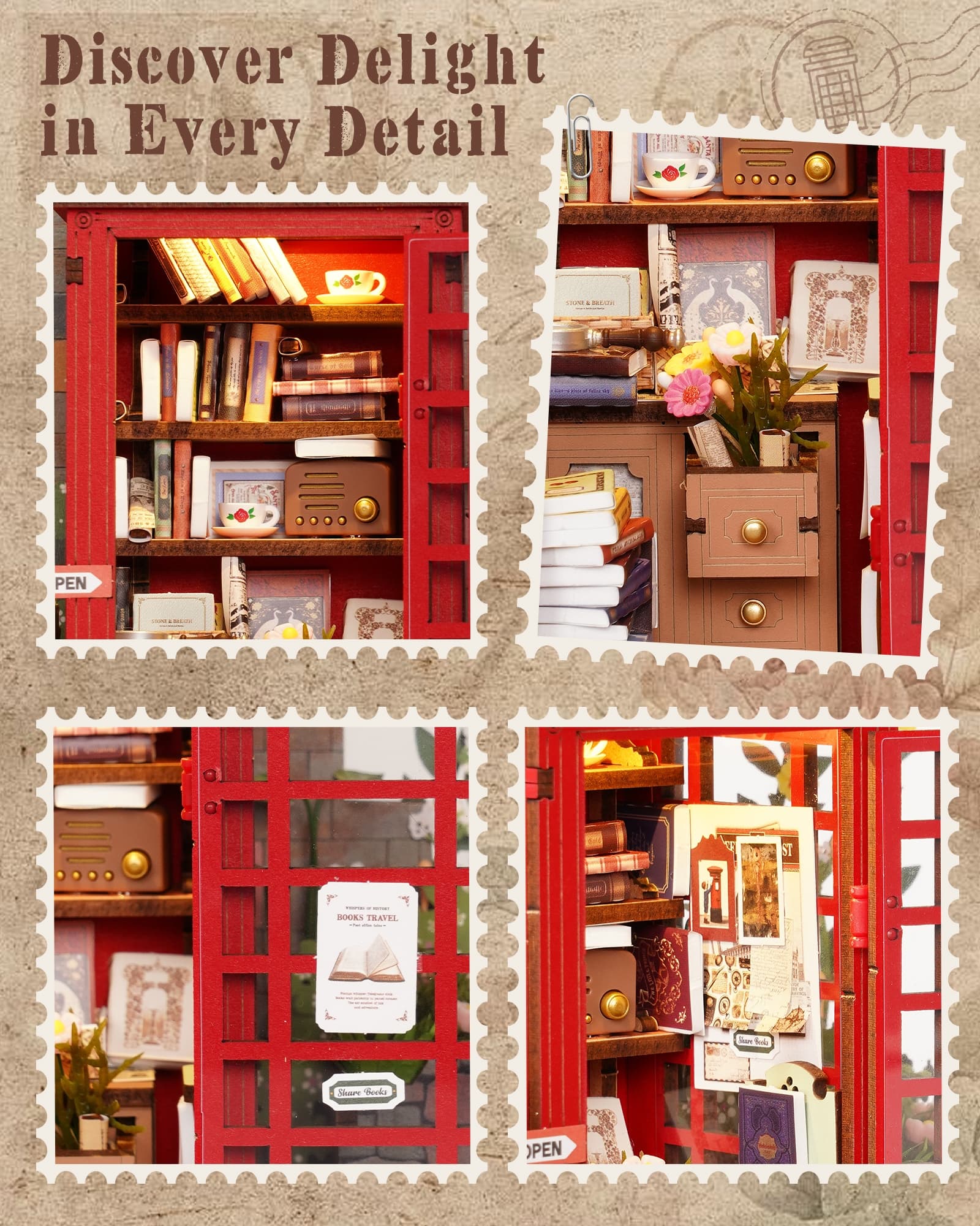 Transform Your Shelf with the Cherry Blossom Book Stand - image 6
