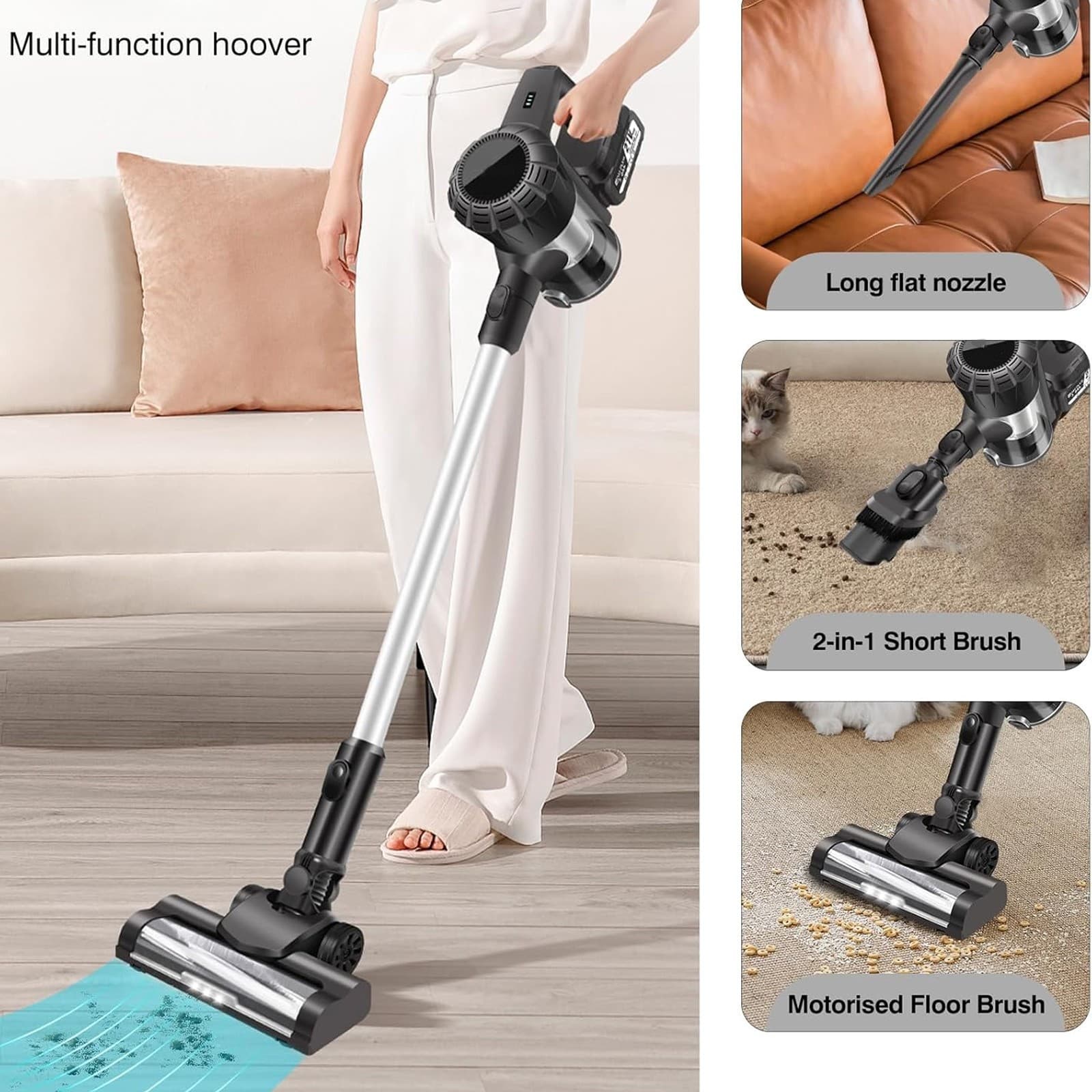 Effortless Cleaning with the 12V Cordless Stick Vacuum