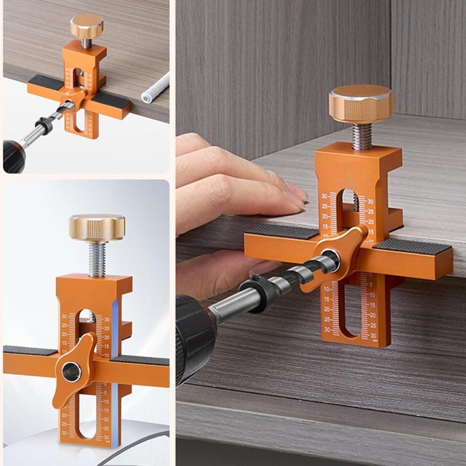 Universal Installation Jig for Precise Cabinet Door Fitting - image 2