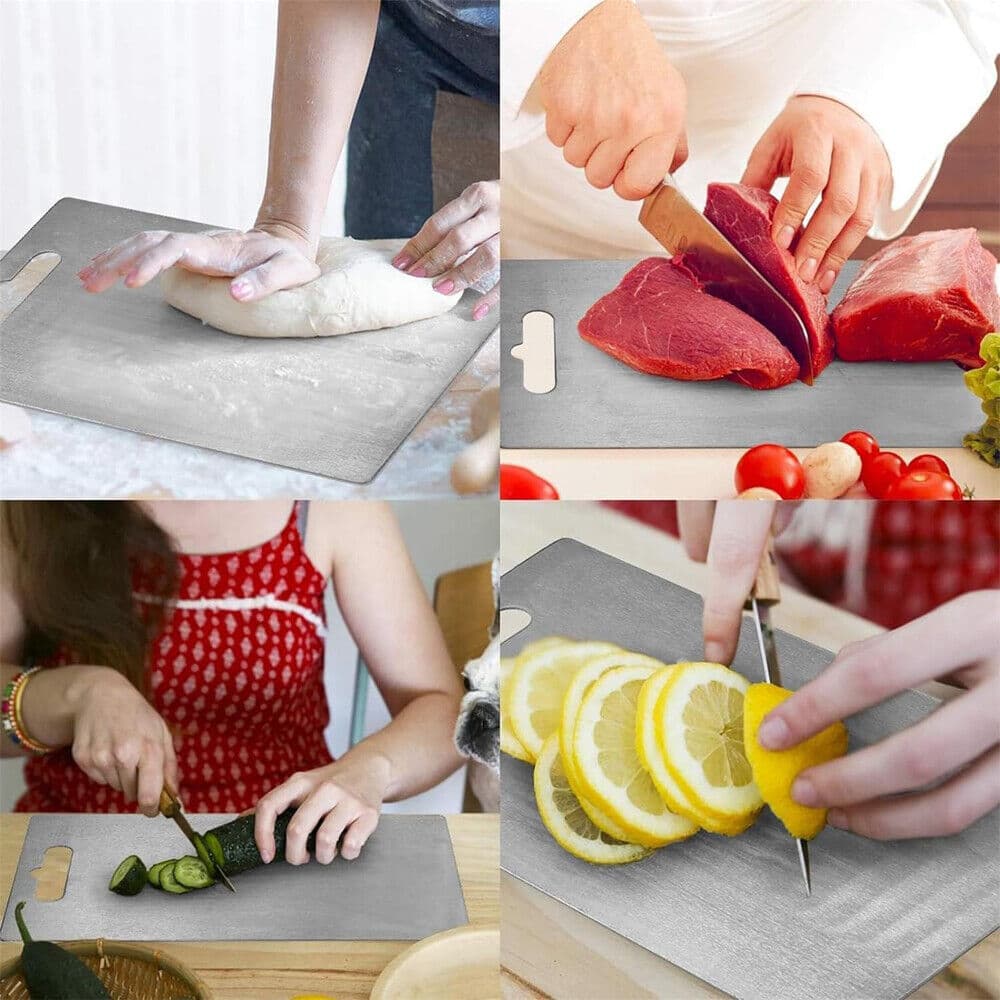 Transform Your Prep With This Double-Sided Steel Chopping Board - image 3