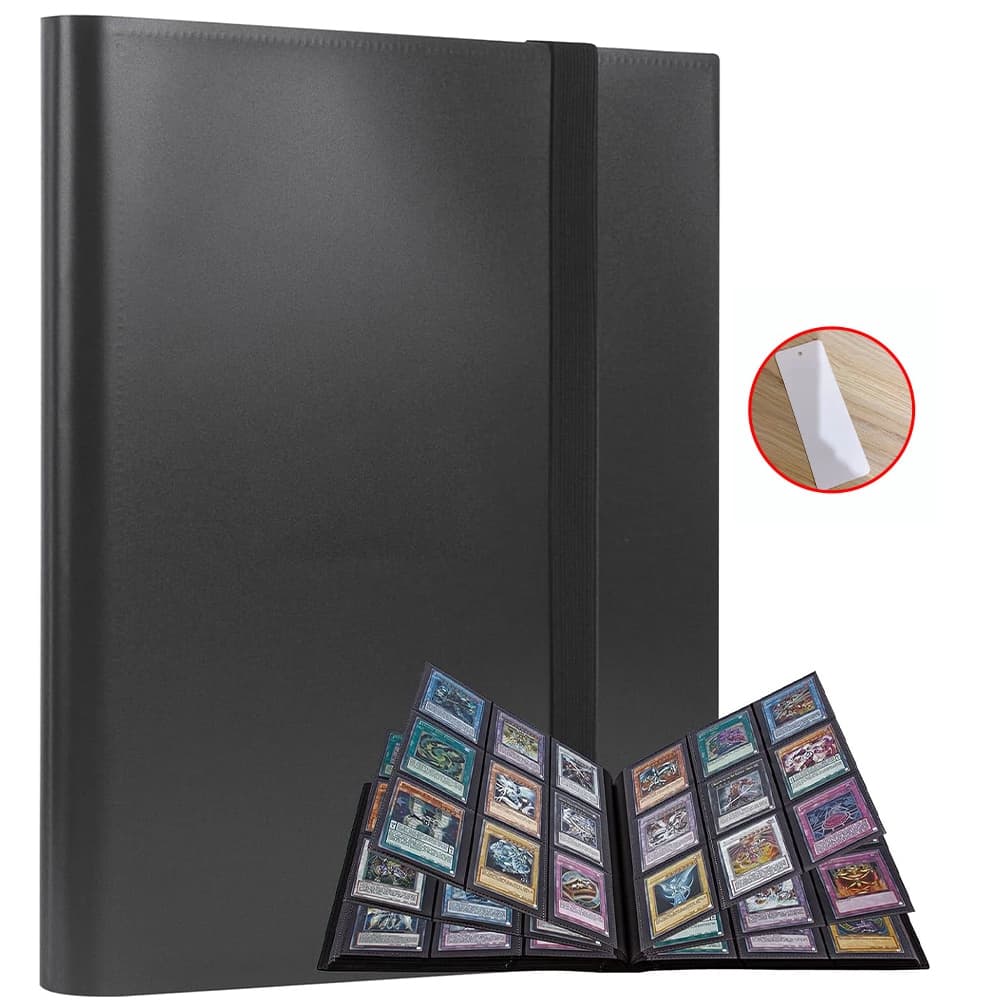 360-Pocket Card Collection Binder with Elastic Strap Closure - image 16