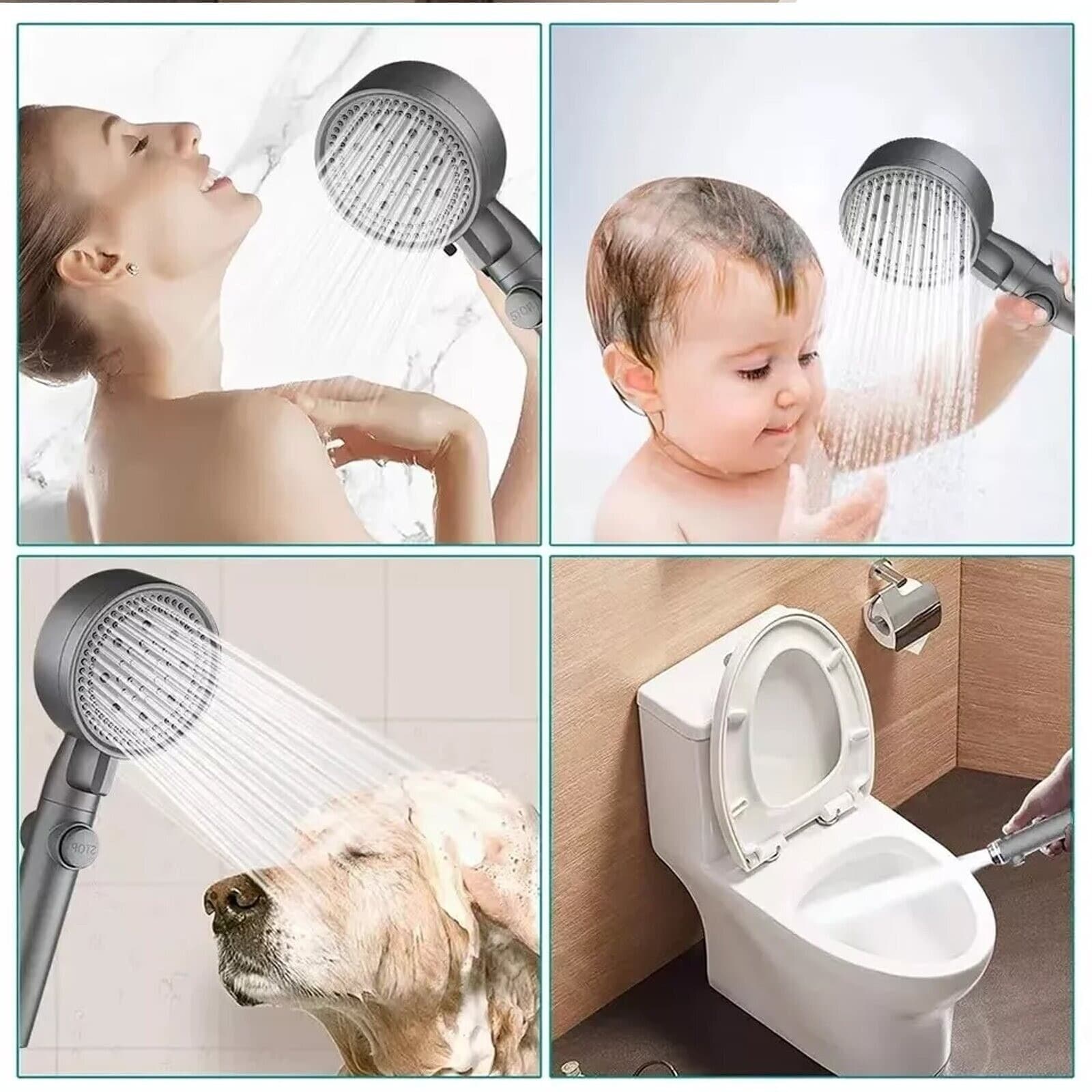 Transform Your Morning with this 5-Mode High Pressure Shower Head - image 2