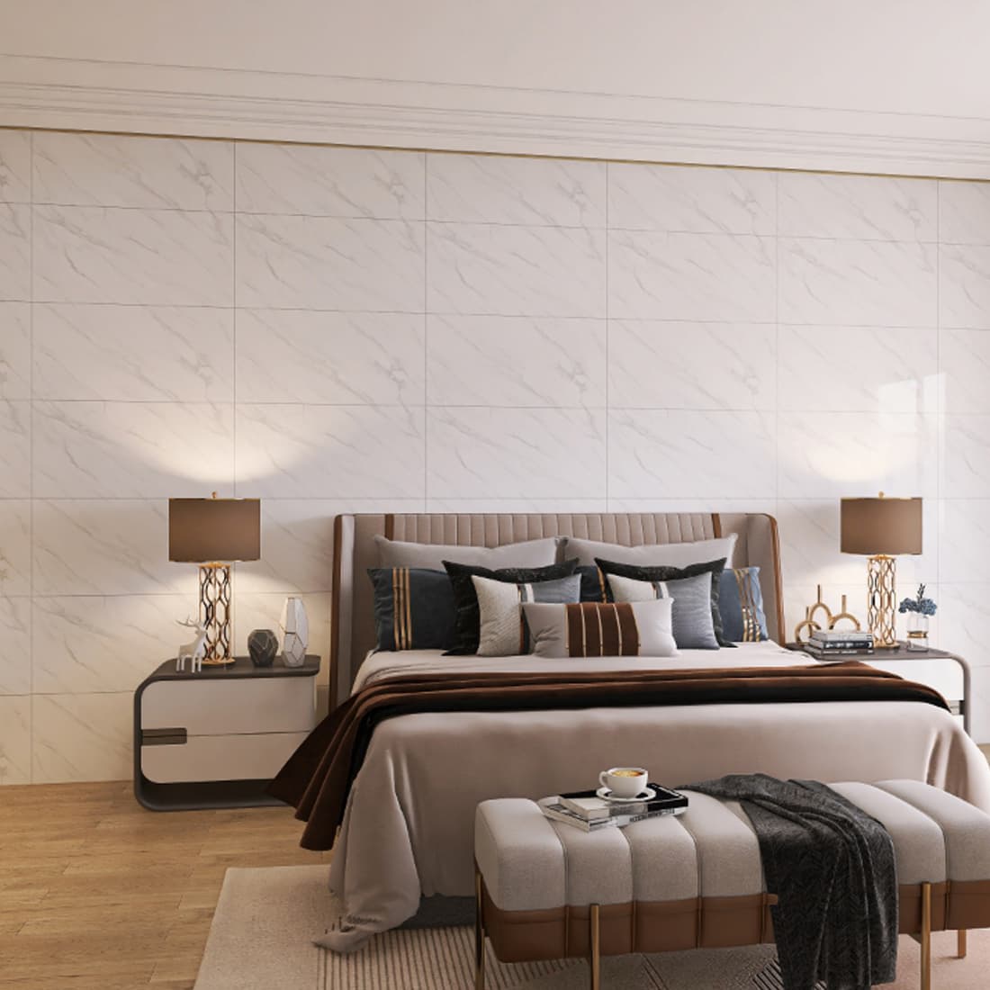 Effortlessly Transform Your Space with Marble Effect Wall Tiles - image 9