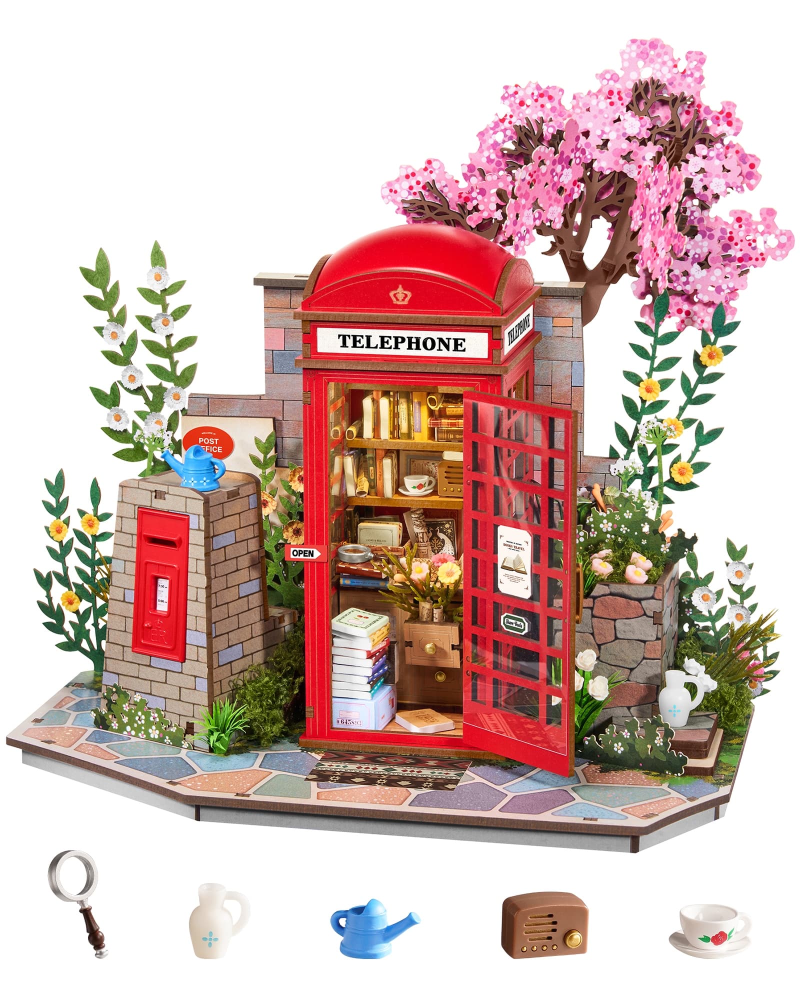 Transform Your Shelf with the Cherry Blossom Book Stand - image 5
