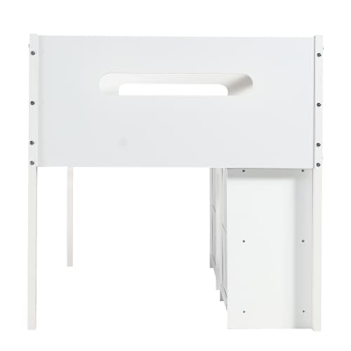 Transform Their Room with the Villalta Home White Single Storage Bed - image 2
