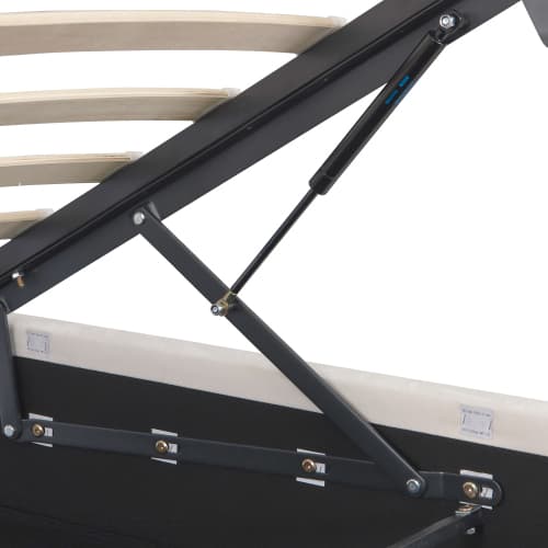 Smart LED Bed with Storage, Lights & USB Charging - image 4