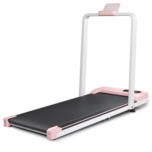 Compact Folding Treadmill with Adjustable Incline & Handrail - image 19
