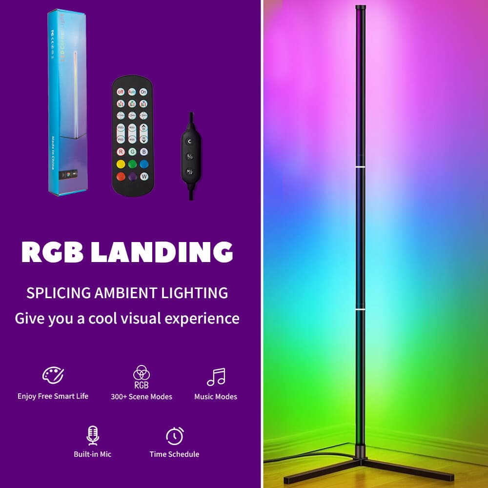 Transform Your Room With The Smart RGB LED Corner Lamp - image 15