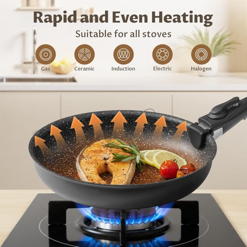 Transform Your Kitchen with the Fadware Detachable Handle Pan Set - image 9