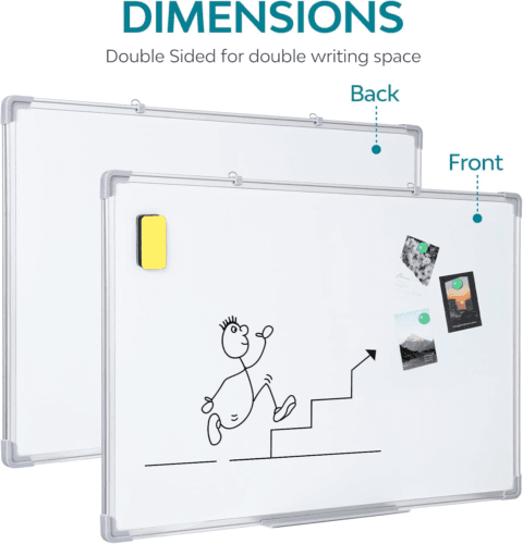 Transform Your Workspace with this Magnetic Dry Wipe Board - image 8